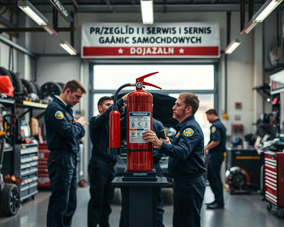 PRZEGLĄD I SERWIS GAŚNIC SAMOCHODOWYCH DOJAZD LUBLIN